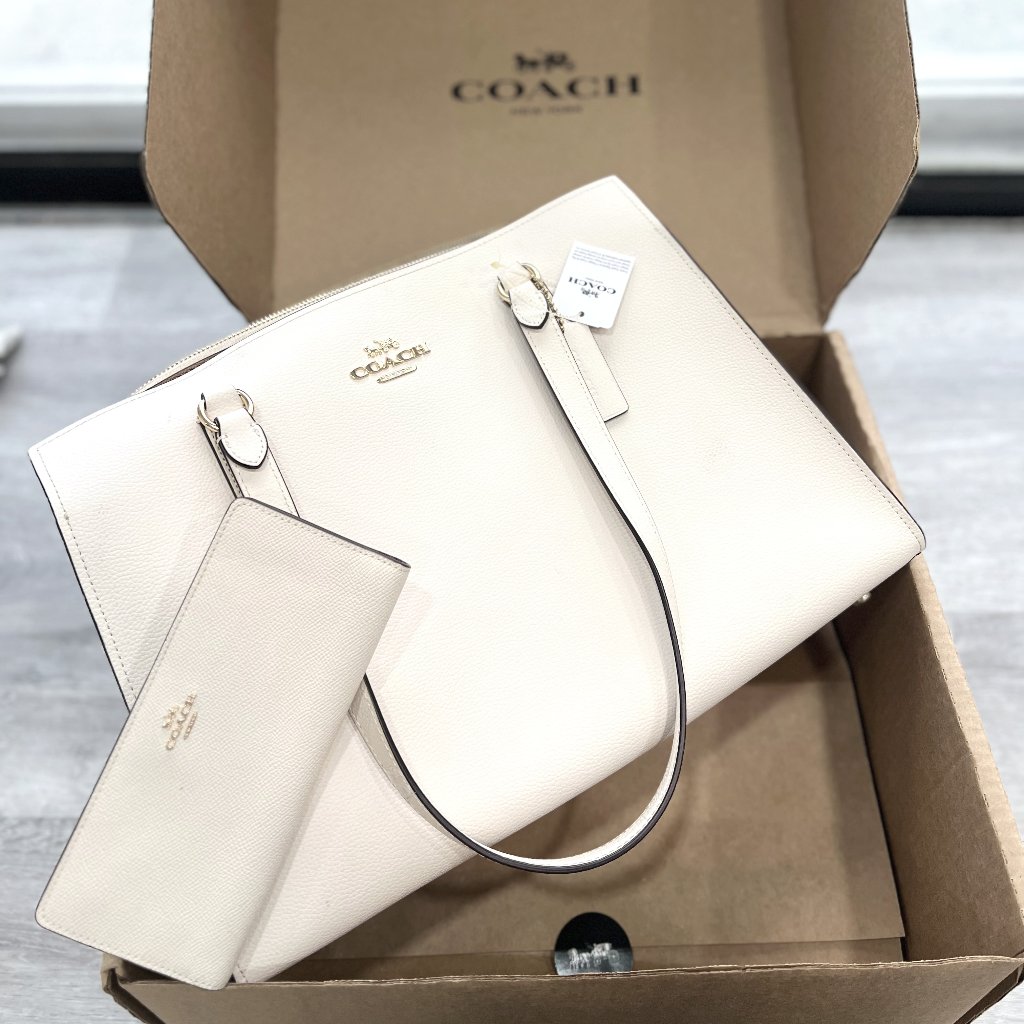 Coach Tatum Carryall Tote Nwt + Wallet